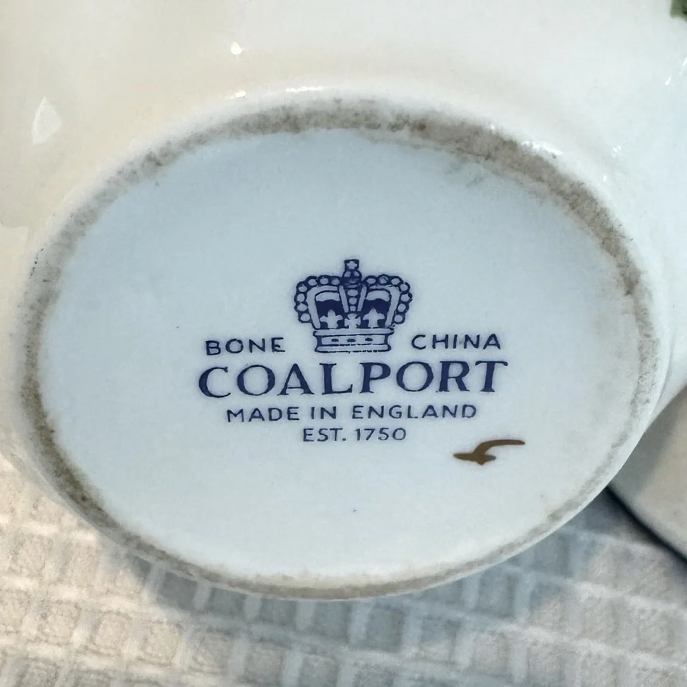 Coalport Bone China- England- Mini Cream & Sugar set
